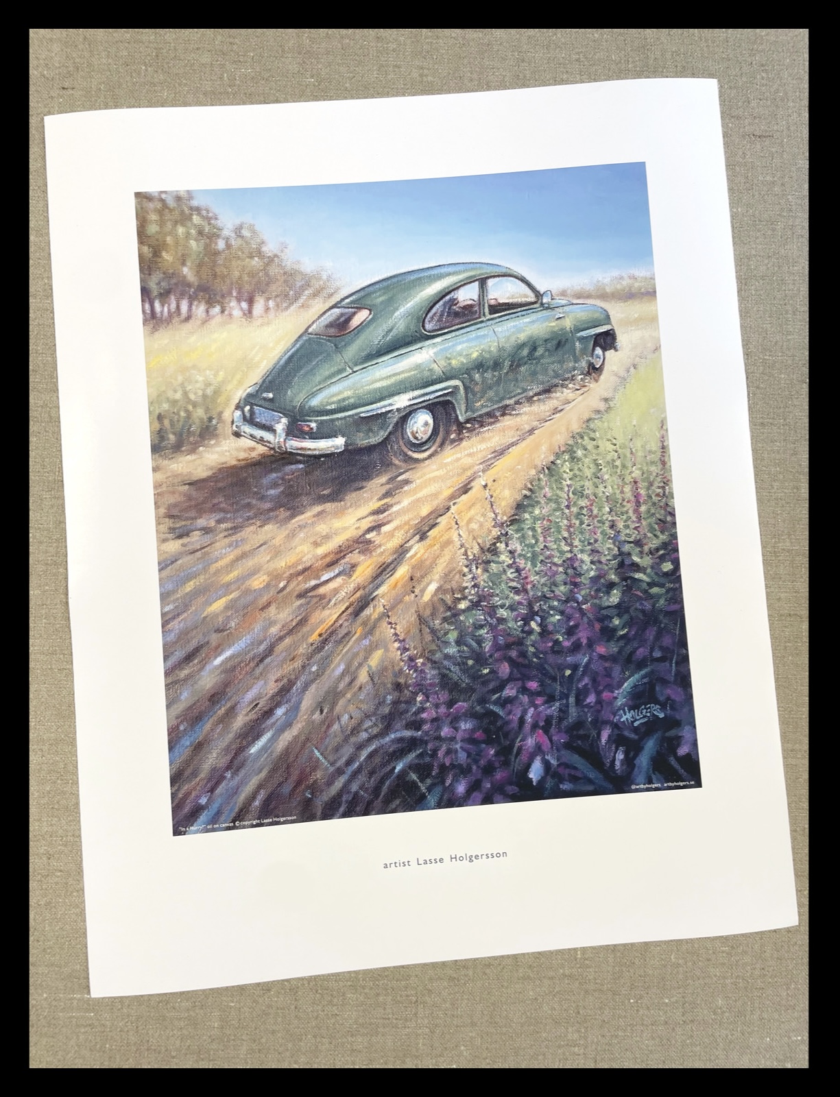 saab print